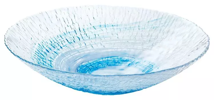 ADERIA Tsugaru Vidro Ваза для воды Whirlpool Сделано в Японии Цветочная основа Стильная стеклянная ваза Ваза Цветок Сухоцвет Икебана Подарок на новоселье