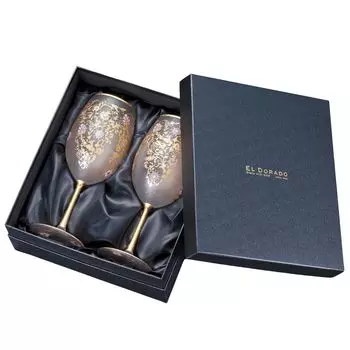 ADERIA Wine Glasses ARABESQUE WINE PAIR SET 540ml Set of 2 Made in Japan Presentation Box Stylish Red Sake Cup White Champagne Gift Women Day