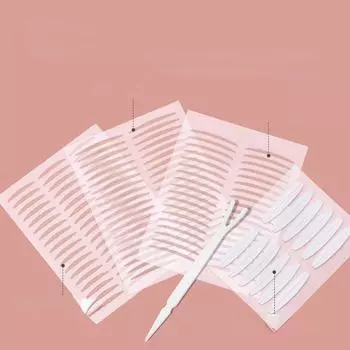 Adhesive Shaping Sweatproof Makeup Tools Lace Eye Lift Strips Mesh Eye Tape Double Eyelid Stickers 200pieces