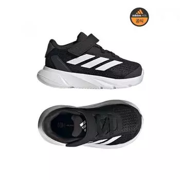 Adidas 130 мм 160 мм детские кроссовки Duramo Sl легко надевать и снимать детские кроссовки на липучках Ig2433 130mm