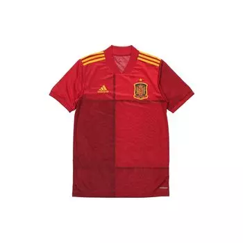 Adidas 2020 European Cup Spain Home Fan Edition Футбольная футболка Мужские топы Красные FR8361 S