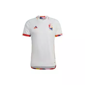 Adidas 2022 Катар Чемпионат мира по футболу Бельгия Team Away Fan Edition с короткими рукавами, мужские футболки, белые HK5034 XXL