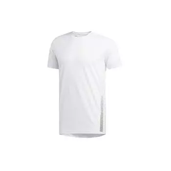 Adidas 25/7 Tee Runner Рубашка для бега с короткими рукавами Мужские топы Белые EI6325 L