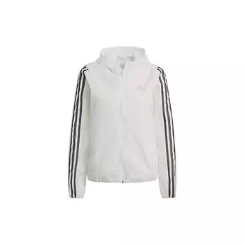 Adidas 3-полосная тренировочная куртка с капюшоном женская верхняя одежда белая GQ0594 M