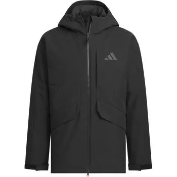 Adidas 3-в-1 пуховик свободного кроя модная теплая мужская куртка-пуховик черный JY4215 XL