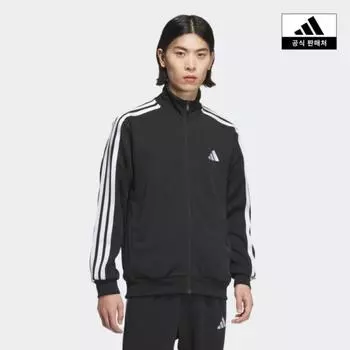 Adidas 3s Regular Fit Двойная трикотажная спортивная куртка Jv6977