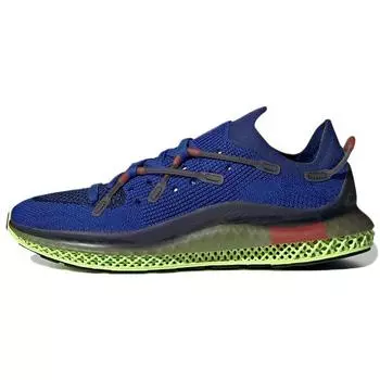 Adidas 4D Fusio Bold Blue Light Flash Yellow Мужские кроссовки Core-Black H04509 42