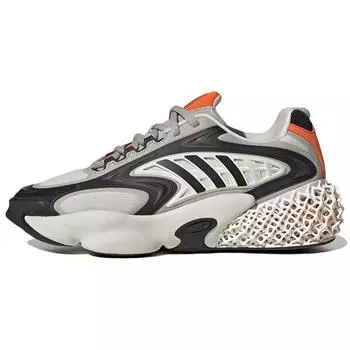 adidas 4D Krazed Orbit Grey Orange Мужские кроссовки серебристо-металлический металлик-серый GX4600 45