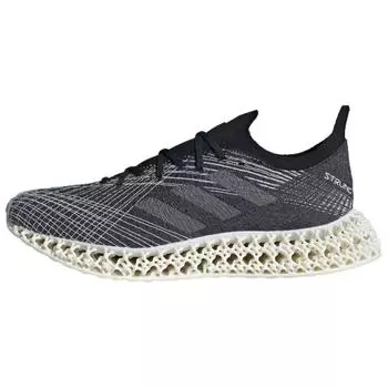 Adidas 4DFWD X Strung черные серые белые женские кроссовки Core-черные серые-пять облаков-белые ID8312 38