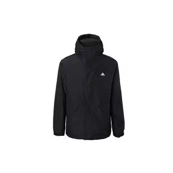 Adidas 600 Puffy Solid Sport Открытый ветрозащитный теплый пуховик Мужская верхняя одежда Черный IL8916 M