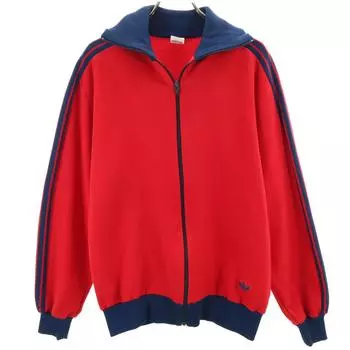 adidas 70s Vintage West German tag made by Descente Trefoil logo Track jacket Men s Used