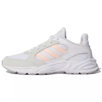 Adidas 90s Valasion Розовые женские кроссовки белые EG1487