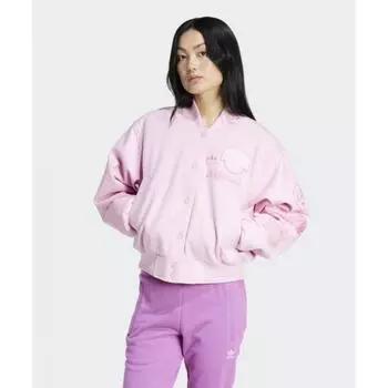 ADIDAS (ADIDAS) Мужская куртка оверсайз - Розовый/IX6967