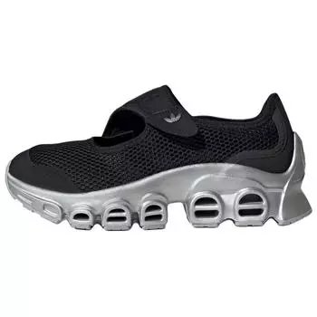 Adidas AdiFOM Megajane Черные Металлик Серебристые Женские Кроссовки Core-Black Iron-Metallic JP8117 36