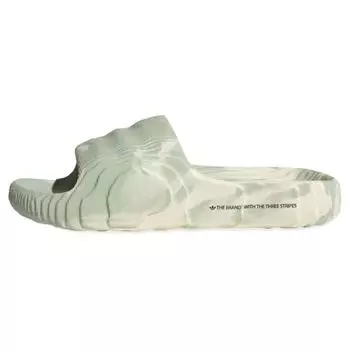 adidas Adilette 22 Slide Cream White Linen Green Мужские кроссовки Core-Black IG5917 42