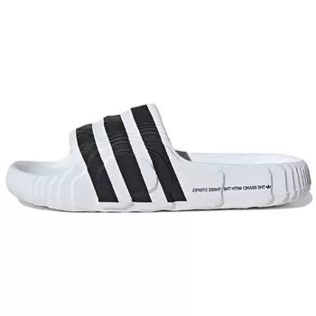 adidas Adilette 22 Slide белые черные унисекс кроссовки Cloud-White Core-Black IF3668 38