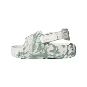 Adidas Adilette 22 XLG Slide Off белые серебристо-зеленые женские кроссовки кремовые IE5652 39