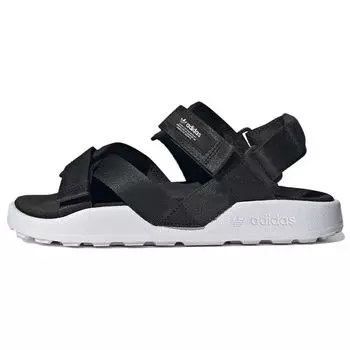 Adidas Adilette Adventure Sandal Черно-белые женские кроссовки Core-Black Cloud-White Off-White HP2184 43