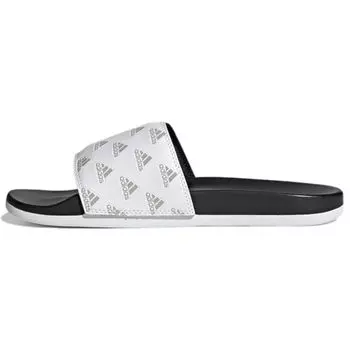 adidas Adilette Comfort Slide Repeat Logo - Белые мужские кроссовки Cloud-White Grey-Two GV9737 44