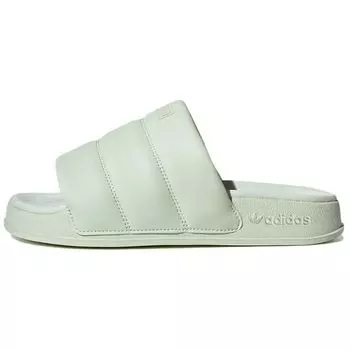 adidas Adilette Essential Slide Linen Зеленые женские кроссовки IG7150 38