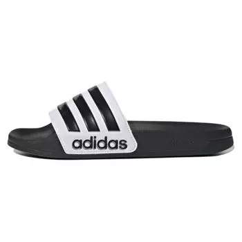 Adidas Adilette Shower Slide White Black Мужские кроссовки Cloud-White Core-Black GZ9508 38