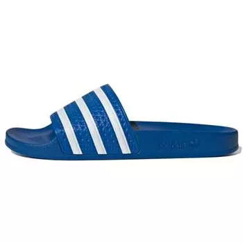 adidas Adilette Slide Glow Синие кроссовки унисекс Cloud-White FX5834 38