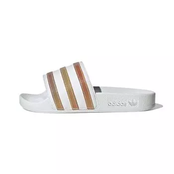 adidas Adilette Slide J Белые разноцветные детские кроссовки Обувь-Белый HQ8547 35