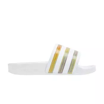 adidas Adilette Slide J Белые разноцветные детские кроссовки Обувь-Белый HQ8547