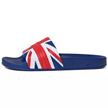 Adidas Adilette Slides United Kingdom Мужские кроссовки Blue Red Collegiate-Royal G55377