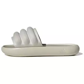 Adidas Adilette Zplaash Slide Alumina Wonder бежевые унисекс кроссовки кремовые IG6875 43