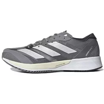 Adidas Adizero Adios 7 Grey Zero Metallic Мужские кроссовки Grey-Three Grey-Five GV7071 39