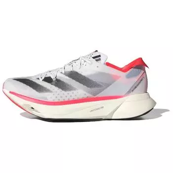 adidas Adizero Adios Pro 3 Белые Солнечно-красные Унисекс Кроссовки Облачно-белые Основной черный IE1053 36
