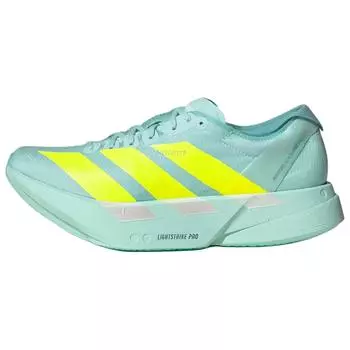 adidas Adizero Adios Pro 4 Полувспышка Аква Лимон Люцидный Женские Кроссовки Бирюзовый Мятный Тон JR1243 36
