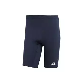 Adidas Adizero Беговые короткие леггинсы с буквенным логотипом, мужские штаны Legendary, чернильно-синие IM4167 XXL
