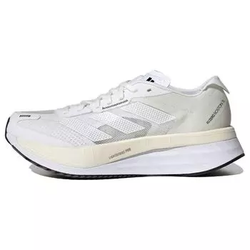 adidas Adizero Boston 11 неокрашенные женские кроссовки White Cloud-White Core-Black GY2585 36
