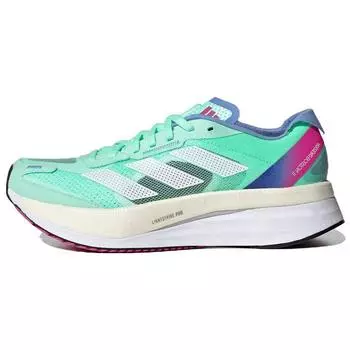 adidas Adizero Boston 11 Pulse Mint Pink Женские кроссовки Green Cloud-White Crystal-White HQ3696 36