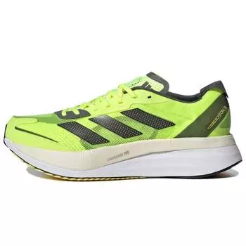 Adidas Adizero Boston 11 Solar Yellow Night Metallic Мужские кроссовки Beam-Yellow GX6650 40