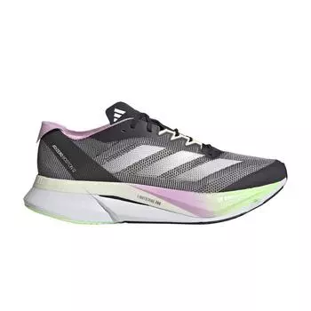 Adidas Adizero Boston 12 Black Green Spark Мужские кроссовки Aurora-Black Zero-Metallic IG3319 45