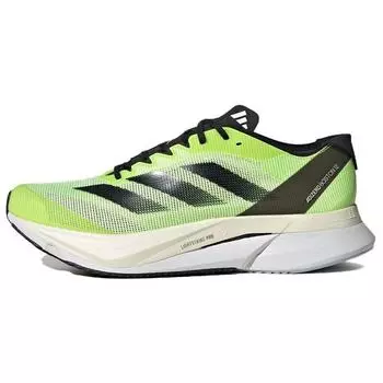 Adidas Adizero Boston 12 Lucid Lemon Black Мужские кроссовки Yellow Cloud-White Core-Black HP9705 40