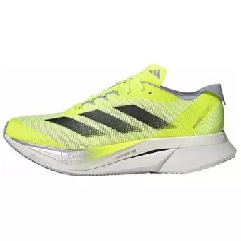 Adidas Adizero Boston 12 Lucid Lemon Core Black Silver Metallic Мужские кроссовки JQ2553 42