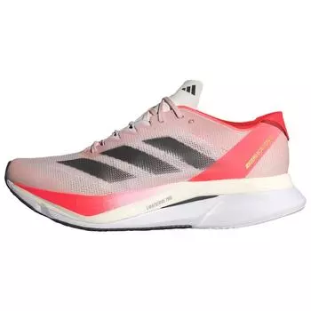 Adidas Adizero Boston 12 Sandy Pink Aurora Metallic женские кроссовки Solar-Red IF9218 36