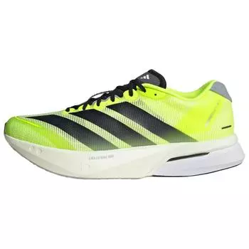 adidas Adizero Boston 13 Lucid Lemon Black Мужские Кроссовки Желтый Основной-Черный Гало-Серебристый JS4933 42