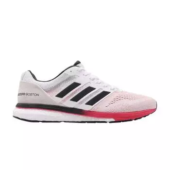 Adidas Adizero Boston 7 Shock Red Мужские кроссовки White Cloud-White Carbon B37381
