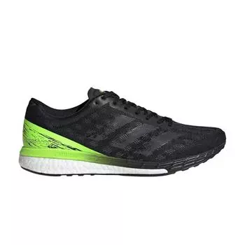 adidas Adizero Boston 9 Black Signal Green Мужские кроссовки Core-Black EG4657 39