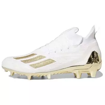 Adidas Adizero Cleats Primeknit White Gold Metallic Мужские кроссовки Cloud-White GX5100 42