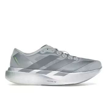 Adidas Adizero Evo SL серебристый металлик мужские кроссовки серый железо-металлик Halo-Silver JR3419 42