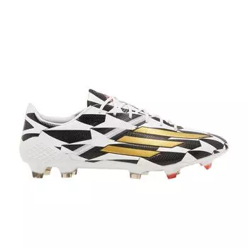 Adidas Adizero F50 4 FG World Cup Battle Pack Мужские кроссовки White Cloud-White Gold-Metallic GX3902 46