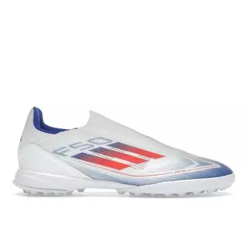Adidas Adizero F50 League Laceless TF Advancement Pack унисекс кроссовки белые облачно-белые солнечно-красные IF1339 42