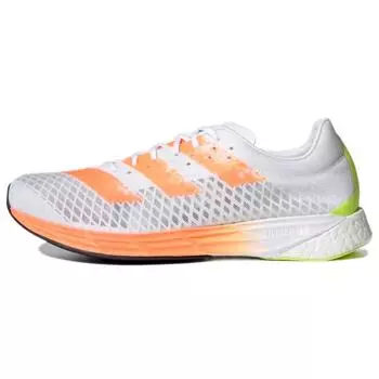 Adidas Adizero Pro White Screaming Orange Мужские кроссовки Cloud-White Solar-Yellow FY0098 40