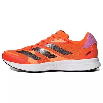 Adidas Adizero RC 4 Impact Orange Мужские кроссовки Core-Black Pulse-Lilac GX6663 39